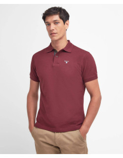 Barbour Tartan Pique Polo Ruby | Holmgrens Jakt och Fritid