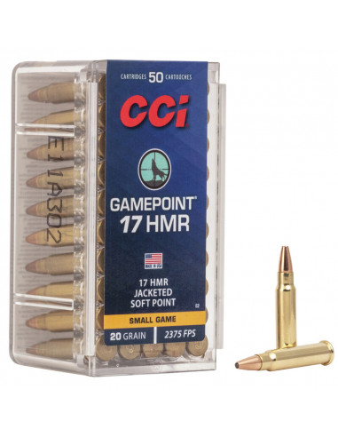 CCI Small Game 17HMR Gamepoint 20gr | Holmgrens Jakt och Fritid |