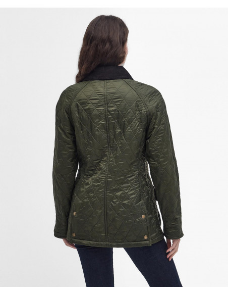 Barbour Beadnel Polarquilt Olive