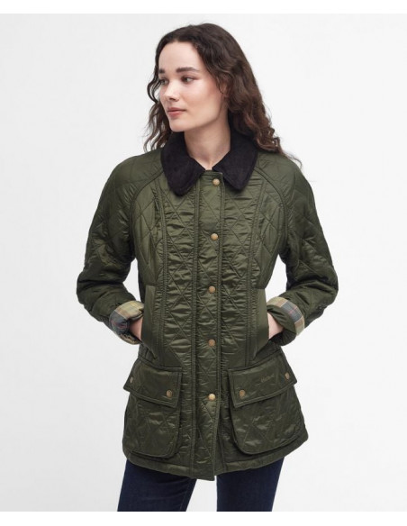 Barbour Beadnel Polarquilt Olive | Holmgrens Jakt och Fritid
