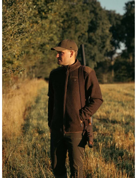 Chevalier Ashwick Fleece Jkt Brown