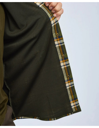 Pinewood Cornwall shirt Mossgreen/Kaki