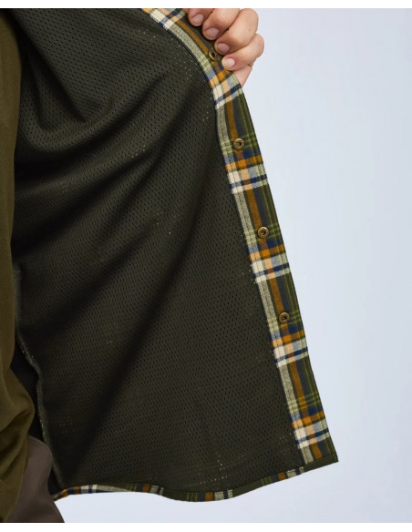 Pinewood Cornwall shirt Mossgreen/Kaki