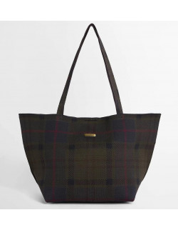 Barbour Layla Tartan Tote Bag Shadow Classic | Holmgrens Jakt och Fritid 2
