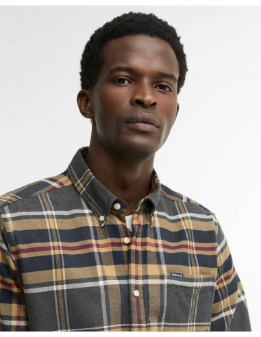 Barbour Ronan Tailored Fit Grey Marl