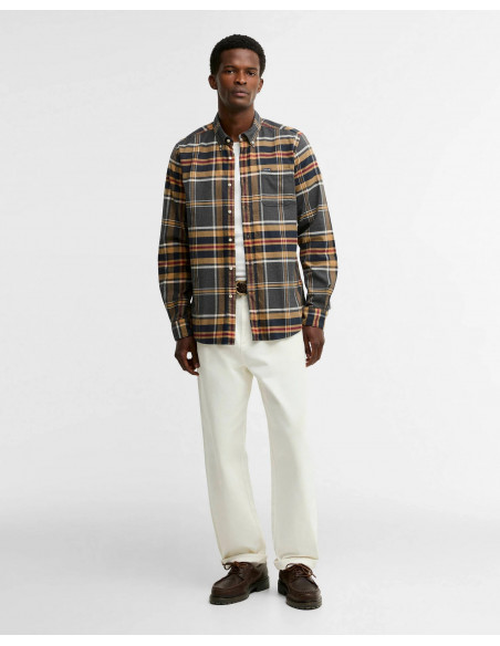 Barbour Ronan Tailored Fit Grey Marl