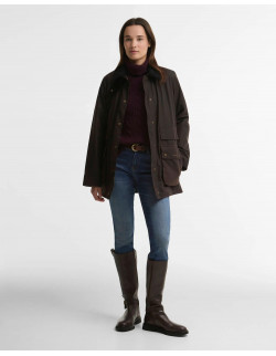 Barbour Modern Border Wax Jacket Rustic 2
