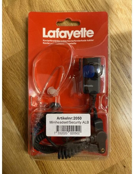 Lafayette Miniheadset Securtiy Albecom m.fl -Holmgrens Jakt och Fritid