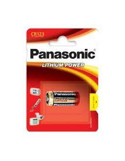 Batteri CR123A.Lith.3,0V.Mått 16,8x34,5mm