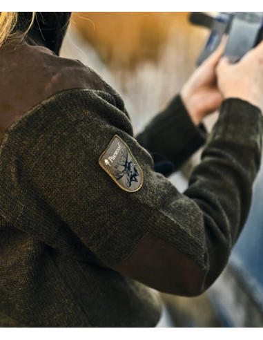 Pinewood Dam Vindtät Tröja Hurricane Dark Green -Holmgrens Jakt och Fritid