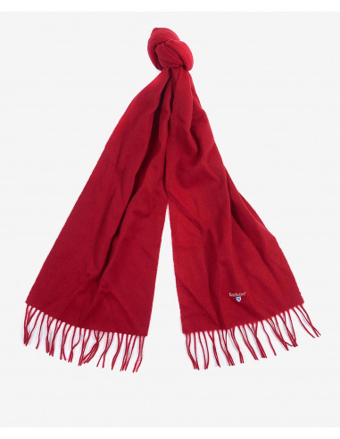 Barbour Plain Lambswool Scarf Rich Red | Holmgrens Jakt o Fritid