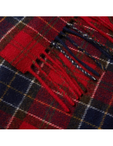 Barbour Lambswool Halsduk Red Tartan | Holmgrens Jakt och Fritid