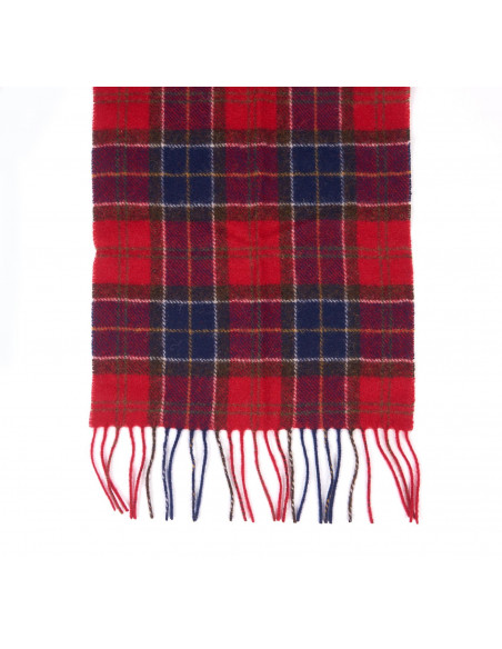 Barbour Halsduk Rutig Lambswool Red Tartan | Holmgrens Jakt och Fritid