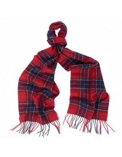 Barbour Halsduk Lambswool Red Tartan | Holmgrens Jakt o Fritid