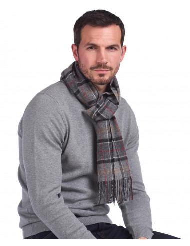 Barbour Lambswool Halsduk Modern Tartan | Holmgrens Jakt och Fritid