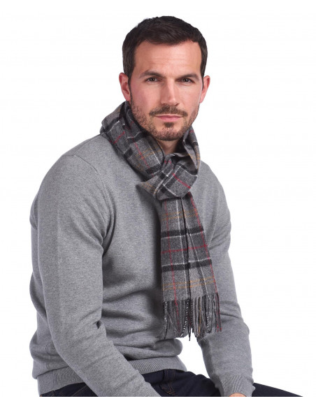 Barbour Lambswool Halsduk Modern Tartan | Holmgrens Jakt och Fritid