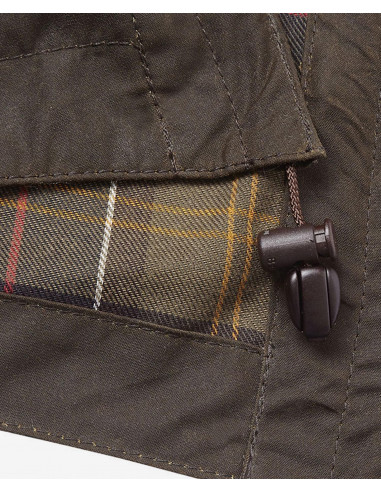 Barbour Vaxad Huva Olive Holmgrens Jakt o Fritid