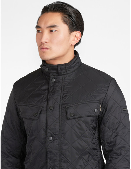 Barbour International Ariel Polarquilt Black