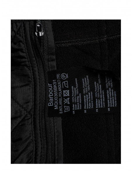 Barbour International Ariel Polarquilt Black