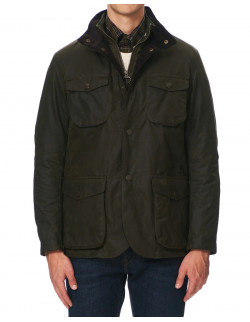 Barbour Ogston Wax Jacket Olive | Holmgrens Jakt och Fritid 2