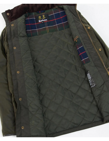Barbour Malcom Herrjacka vaxad Olive Holmgrens Jakt & Fritid