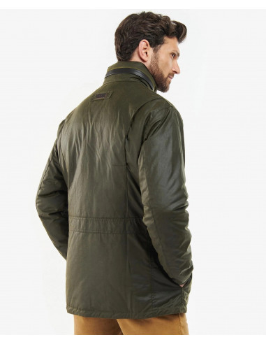Barbour Herrjacka Malcom Wax Mens Jacket Olive Holmgrens Jakt & Fritid