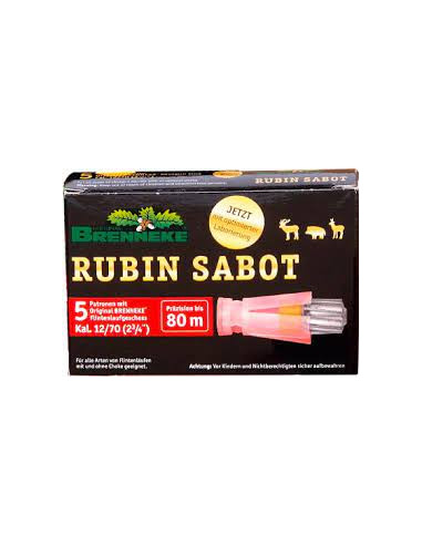 Brenneke Slug Rubin Sabot 12/70 28g Blyfri Holmgrens Jakt och Fritid