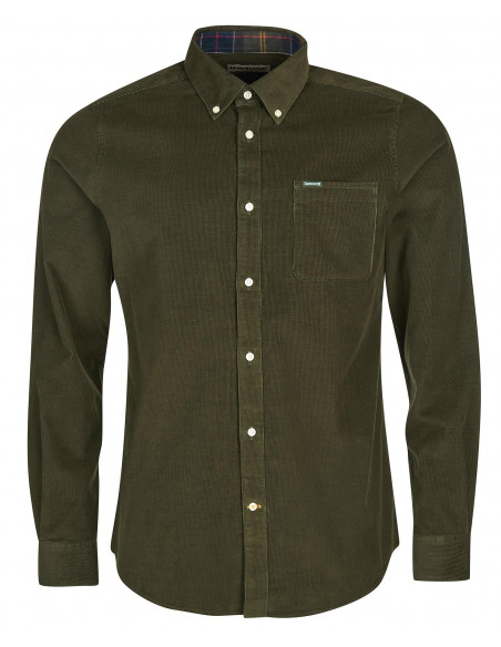Barbour Ramsey Mens Shirt  Forest | Holmgrens Jakt & Fritid