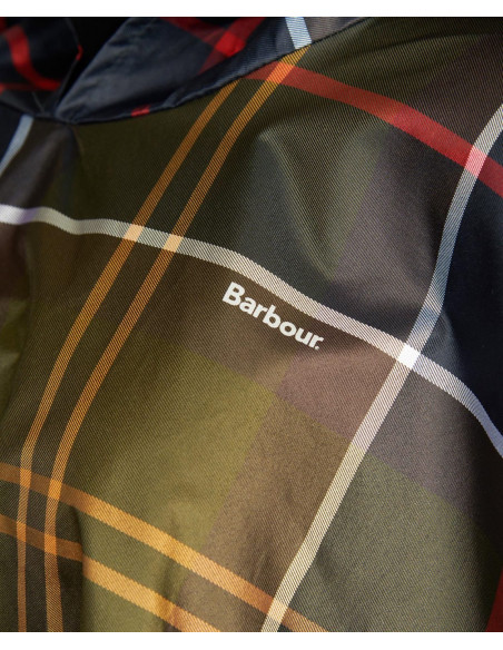 Barbour Tartan Showerproof Poncho