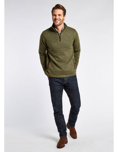 Dubarry Herrtröja Stickad Feeny Mens Sweater Dusky Green - Holmgrens Jakt och Fritid