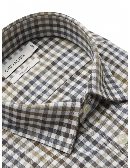 Chevalier Skjorta Belmont Mens Shirt Leather Brown Holmgrens Jakt & Fritid