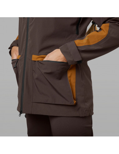 Friluftsjacka Seeland Dog Active Womens Jacka Dark Brown | Holmgrens Jakt och Fritid