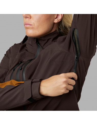 Damjacka Seeland Dog Active Womens Jacka Dark Brown | Holmgrens Jakt och Fritid