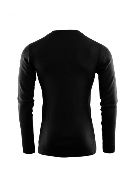Aclima WarmWool Ull Underställ Crewneck Herr Svart | Holmgrens Jakt o Fritid