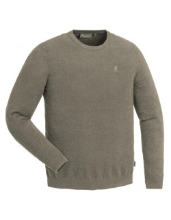 Pinewood Värnamo Tröja Herr Crewneck Mole Melange - Holmgrens Jakt och Fritid