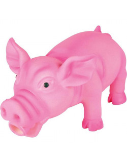 latexgris Rosa med ljud från Trixie | Holmgrens Jakt och Fritid