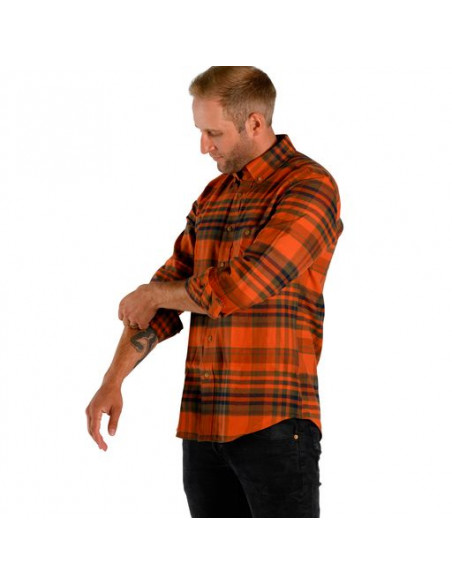 Skjorta Haunter Fain Herrskjorta Jaktskjorta Orange | Holmgrens Jakt och Fritid