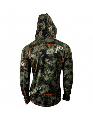 Haunter Softshell Hoodie Thon Orange/Fade Grön Jacka - Holmgrens Jakt o Fritid