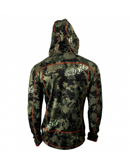 Haunter Softshell Hoodie Thon Orange/Fade Grön Jacka - Holmgrens Jakt o Fritid