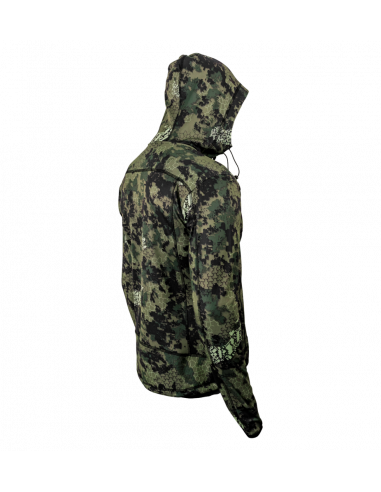 Haunter Softshell Hoodie Black/Fade Grön Jacka - Holmgrens Jakt och Fritid