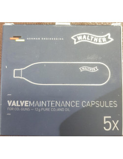 Kolsyrepatroner Smörjmedel 12g 5pack Luftvapen -Holmgrens Jakt och Fritid