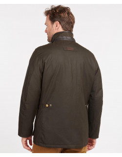 Barbour Hereford M:s Wax Jacket Olive 2