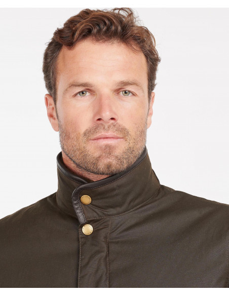 Barbour Hereford M:s Wax Jacket Olive