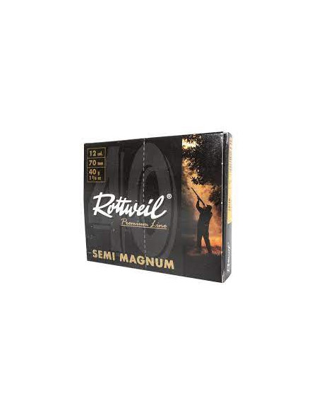 Hagelpatroner Rottweil Semi Magnum 12/70 40g Bly - Holmgrens Jakt och Fritid