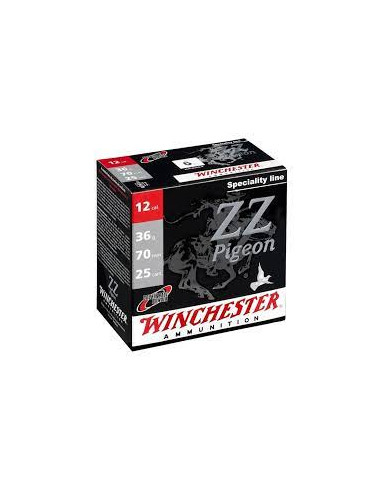 Hagelpatroner Winchester ZZ Pigeon 12/70 36g Bly - Holmgrens Jakt o Fritid