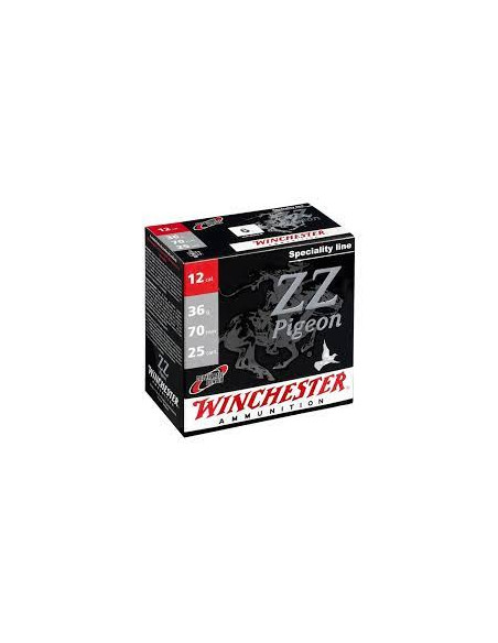 Hagelpatroner Winchester ZZ Pigeon 12/70 36g Bly - Holmgrens Jakt o Fritid