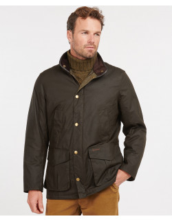 Barbour Hereford M:s Wax Jacket Olive