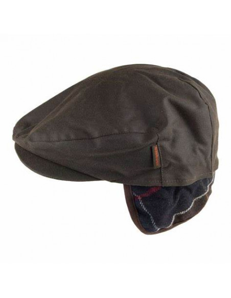 Barbour Cheviot Wax Flat Cap - Holmgrens Jakt & Fritid