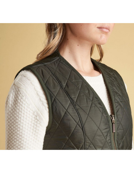 Barbour Betty foderväst Olive - Holmgrens Jakt & Fritid