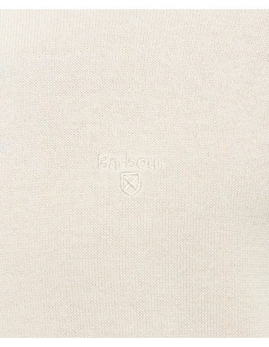 Barbour Pima Cotton Crew Neck Mist - Holmgrens Jakt & Fritid